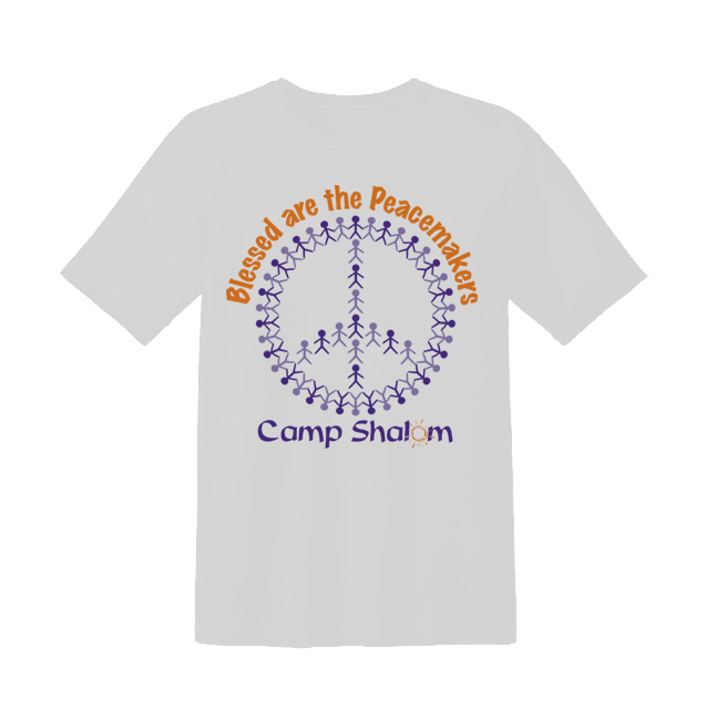 Camp Shalom Peace tshirt